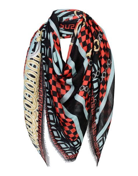 versace head scarf|versace cashmere scarf.